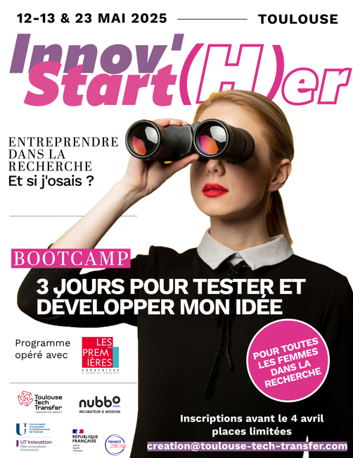 Vous avez une idée ou vous vous interrogez pour trouver d’autres voies de valorisation de votre recherche ? Vous envisagez d’être CTO, conseil scientifique ou CEO d’une startup à impact ? 